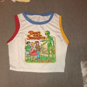 DONT TALK TO STRANGERS (safety education) Shirt Size M